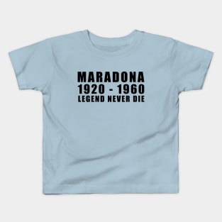 MARADONA | LEGEND NEVER DIE Kids T-Shirt